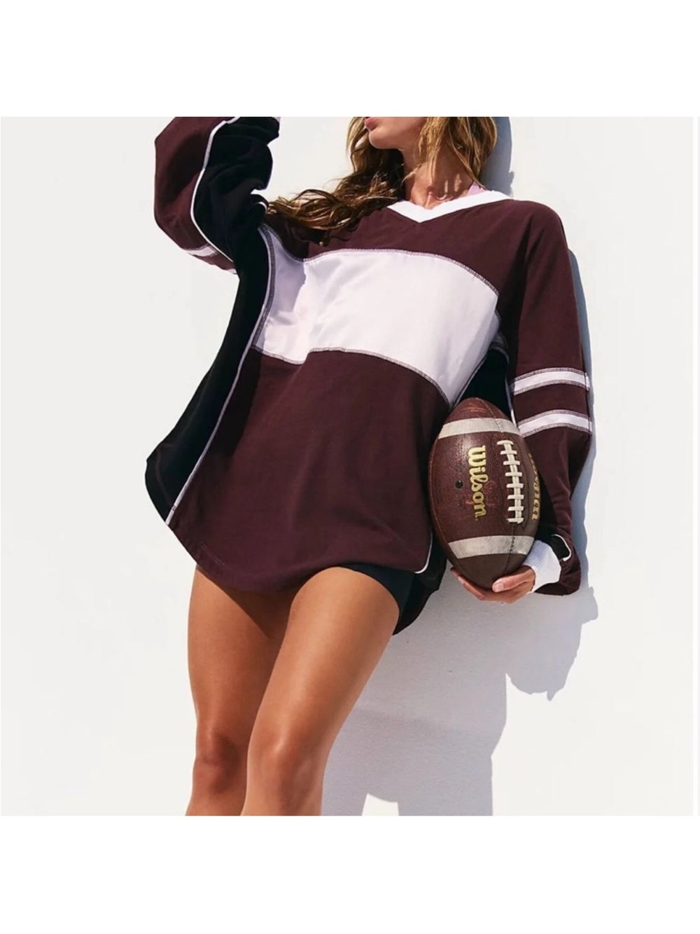 NWT Free People Movement Rugby Ready Layer top